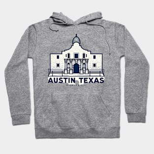 Austin Texas Pickleball Design with the Alamo Hoodie